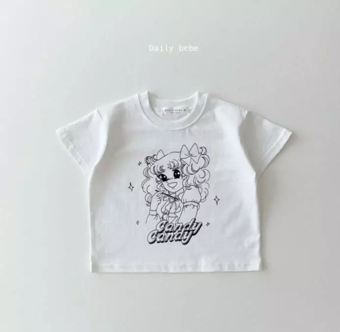 Daily Bebe - Korean Children Fashion - #kidsstore - Candy Tee - 2