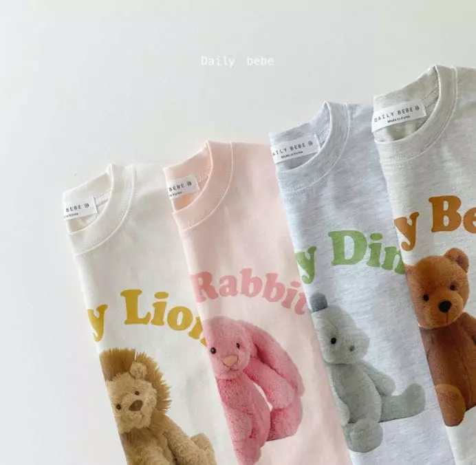 Daily Bebe - Korean Children Fashion - #kidzfashiontrend - Doll Friend Top Bottom Set - 5