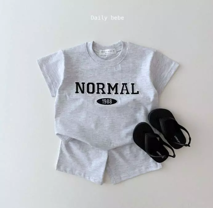 Daily Bebe - Korean Children Fashion - #kidzfashiontrend - Nomal Top Bottom Set - 3