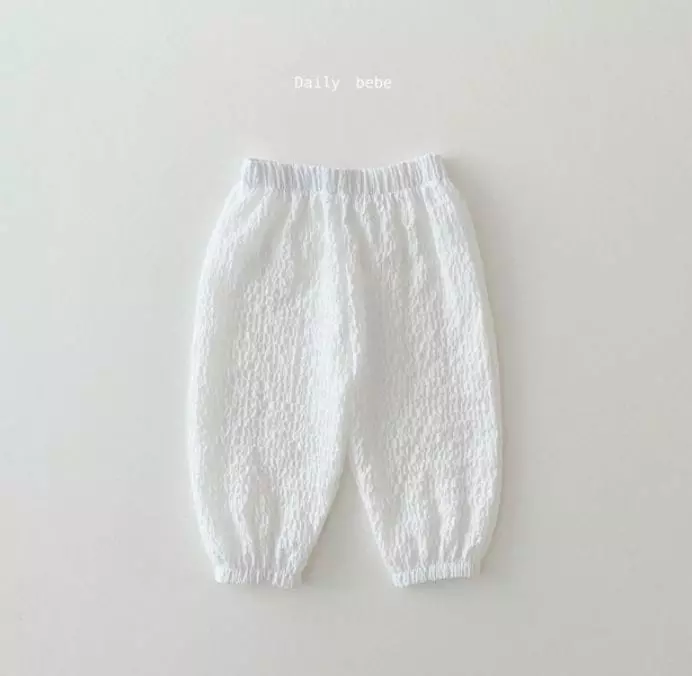 Daily Bebe - Korean Children Fashion - #kidzfashiontrend - Air Conditioner Pants - 5