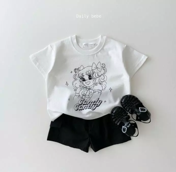 Daily Bebe - Korean Children Fashion - #magicofchildhood - Candy Tee - 6
