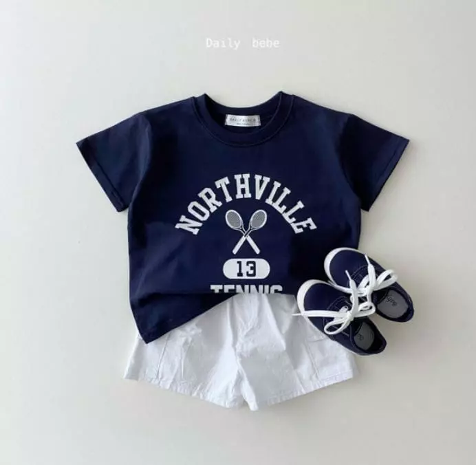 Daily Bebe - Korean Children Fashion - #magicofchildhood - Tennis Tee - 5