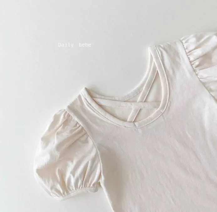 Daily Bebe - Korean Children Fashion - #magicofchildhood - X String Tee - 3