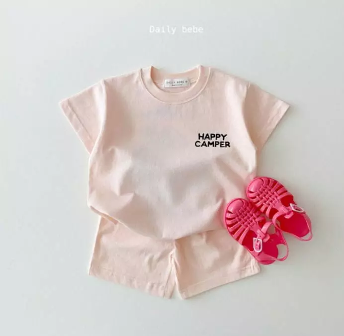 Daily Bebe - Korean Children Fashion - #minifashionista - Champer Top Bottom Set - 5