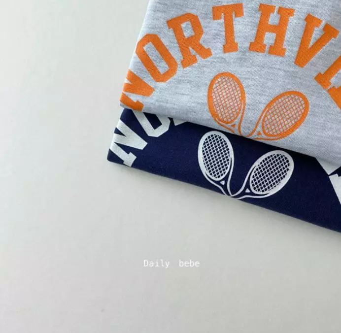 Daily Bebe - Korean Children Fashion - #minifashionista - Tennis Tee - 6