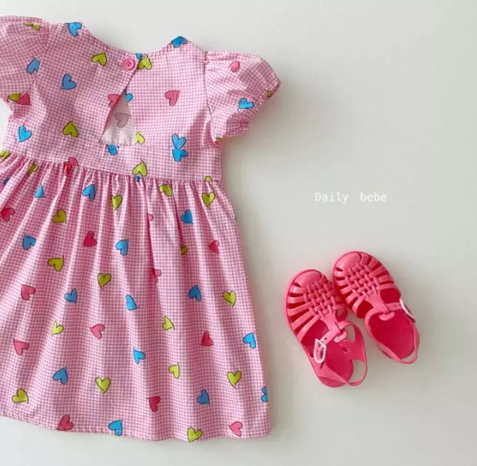 Daily Bebe - Korean Children Fashion - #prettylittlegirls - Back Slit One-piece