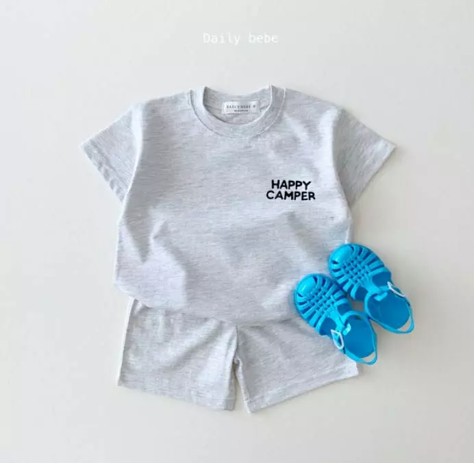 Daily Bebe - Korean Children Fashion - #stylishchildhood - Champer Top Bottom Set - 9