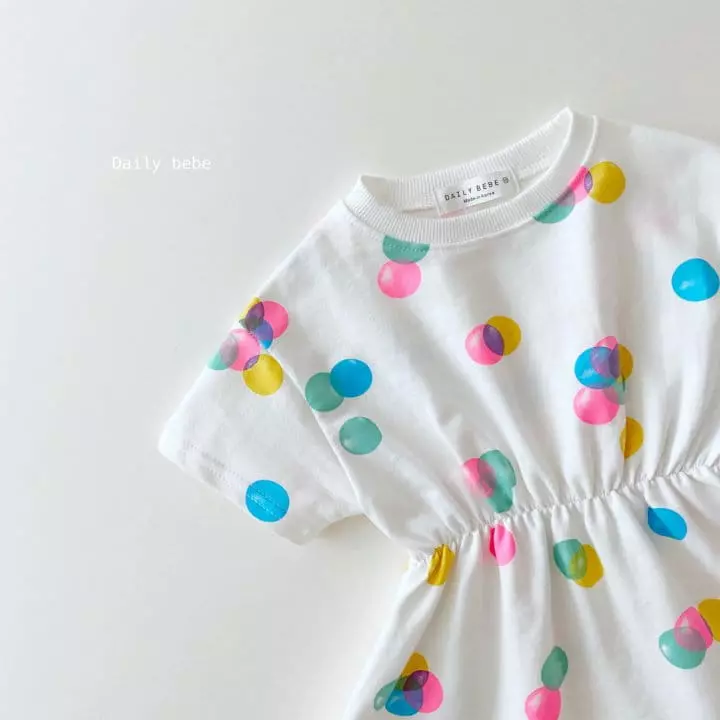 Daily Bebe - Korean Children Fashion - #todddlerfashion - Bubble One-piece