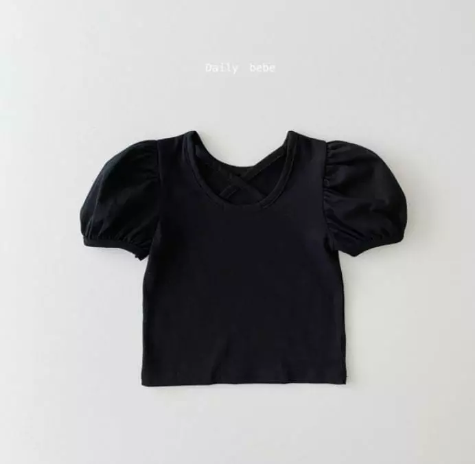 Daily Bebe - Korean Children Fashion - #todddlerfashion - X String Tee - 6