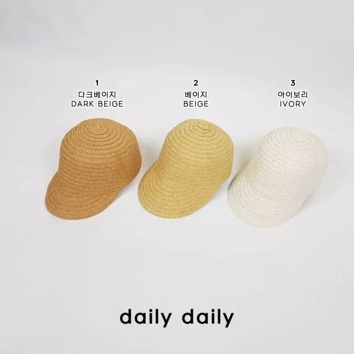Daily Daily - Korean Children Fashion - #Kfashion4kids - Summer Basic Hat