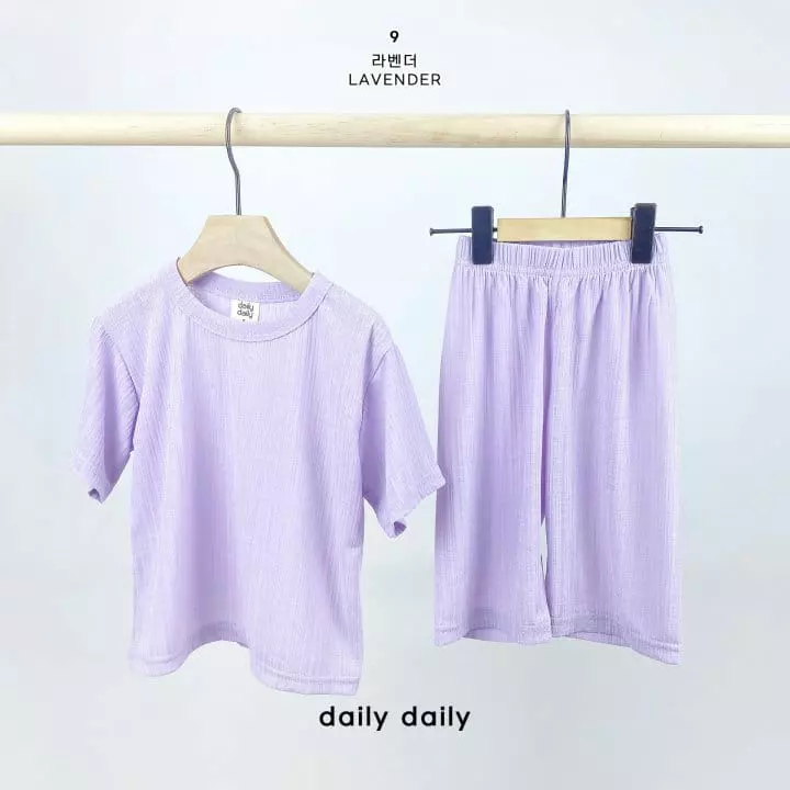 Daily Daily - Korean Children Fashion - #childofig - Kids Summer Crayon Pleats Easywear - 11