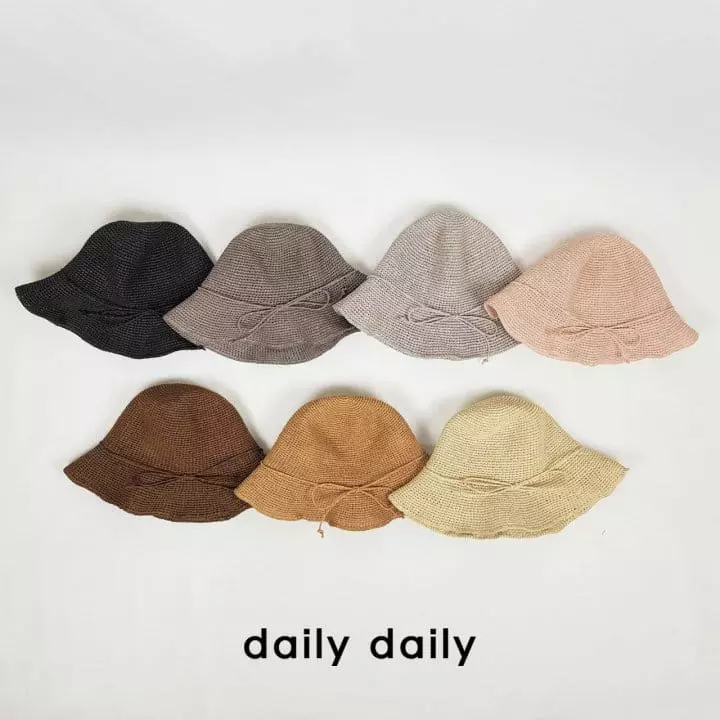 Daily Daily - Korean Children Fashion - #childrensboutique - Sunny Block Bucket Hat - 3