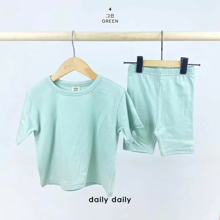 Daily Daily - Korean Children Fashion - #kidsshorts - Kids Summer Loose Modal Easywear - 6