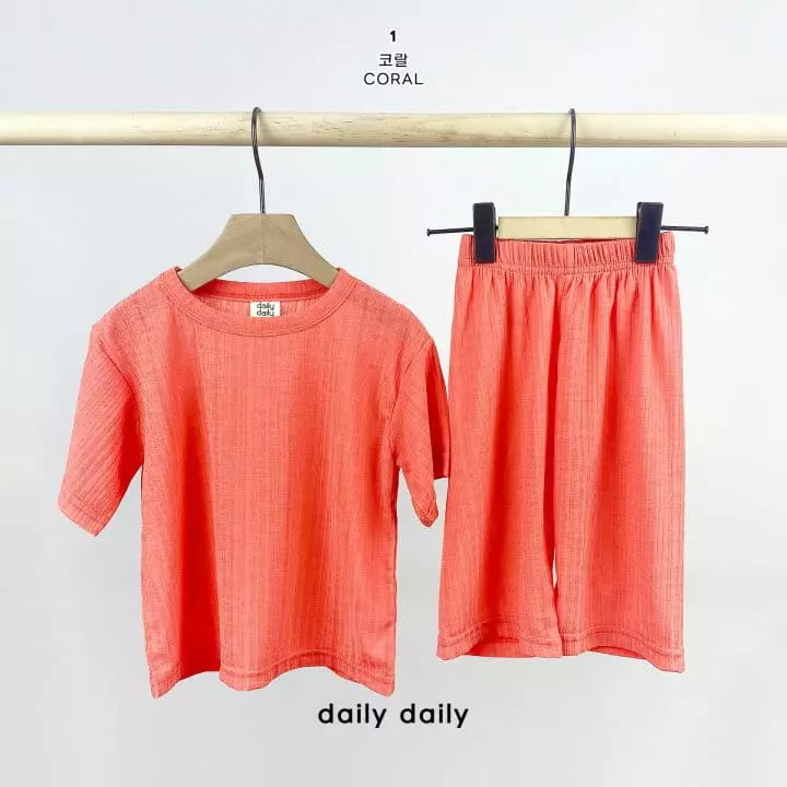 Daily Daily - Korean Children Fashion - #kidsshorts - Kids Summer Crayon Pleats Easywear - 3