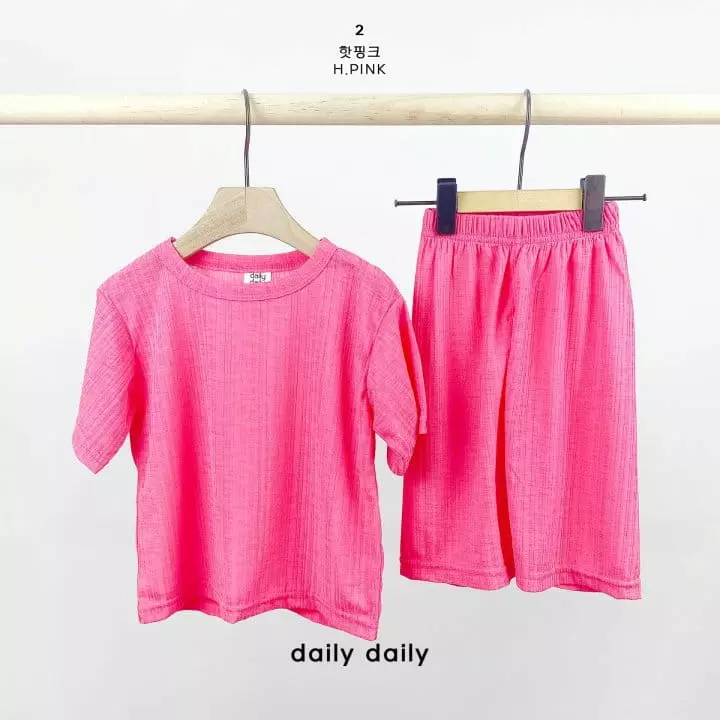 Daily Daily - Korean Children Fashion - #kidsshorts - Kids Summer Crayon Pleats Easywear - 4