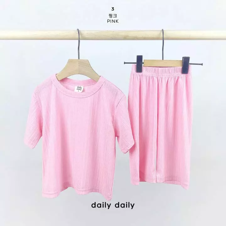 Daily Daily - Korean Children Fashion - #kidzfashiontrend - Kids Summer Crayon Pleats Easywear - 5