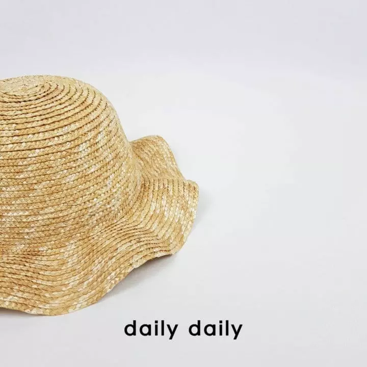 Daily Daily - Korean Children Fashion - #magicofchildhood - Wave Straw Hat