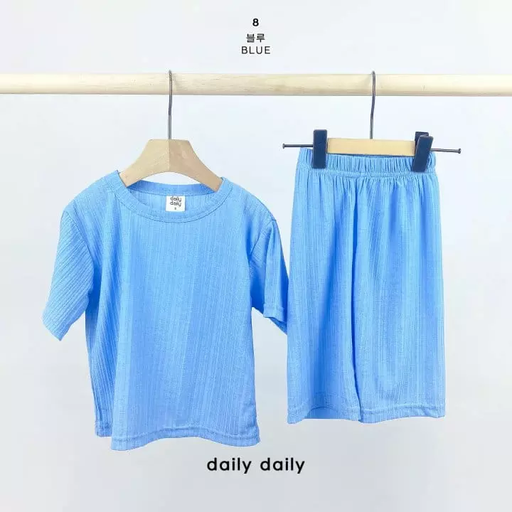 Daily Daily - Korean Children Fashion - #prettylittlegirls - Kids Summer Crayon Pleats Easywear - 10