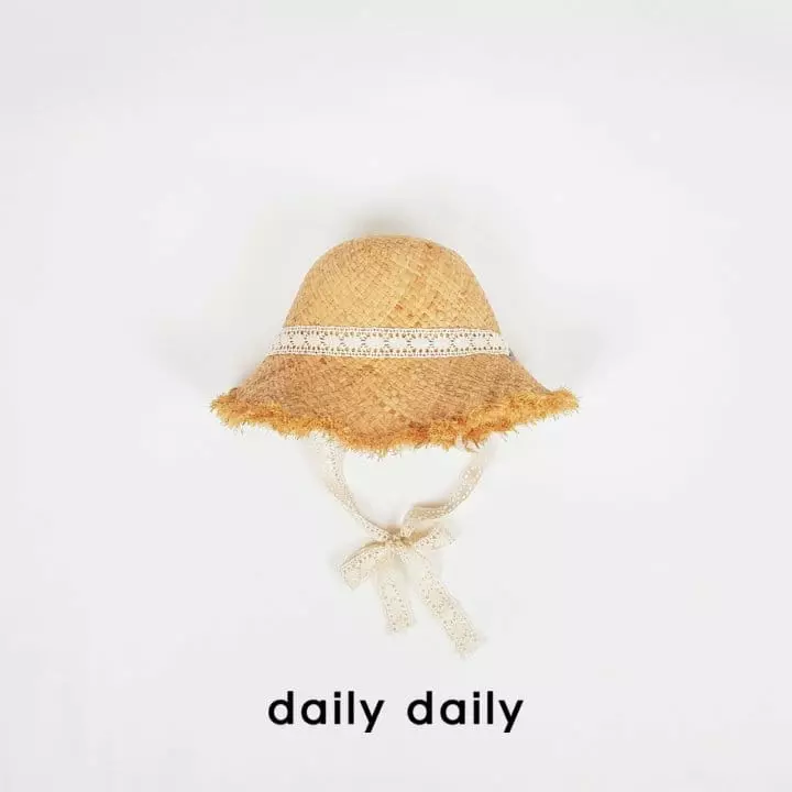Daily Daily - Korean Children Fashion - #prettylittlegirls - Lace Natural Circle Hat
