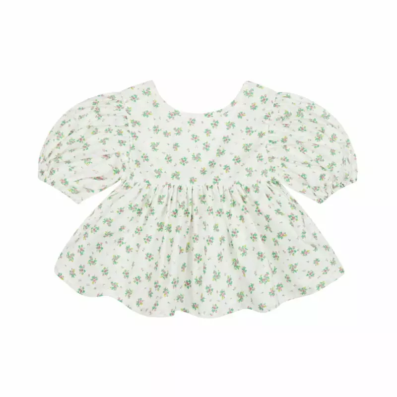 Dalkomhai - Korean Children Fashion - #childofig - Flower Blouse - 6