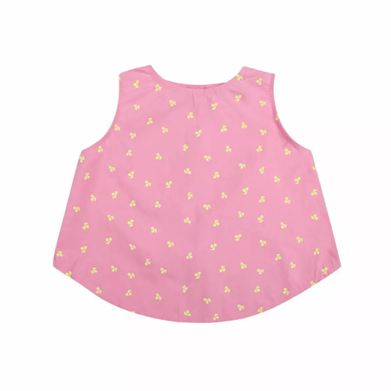 Dalkomhai - Korean Children Fashion - #kidsstore - Cherry Blouse - 2