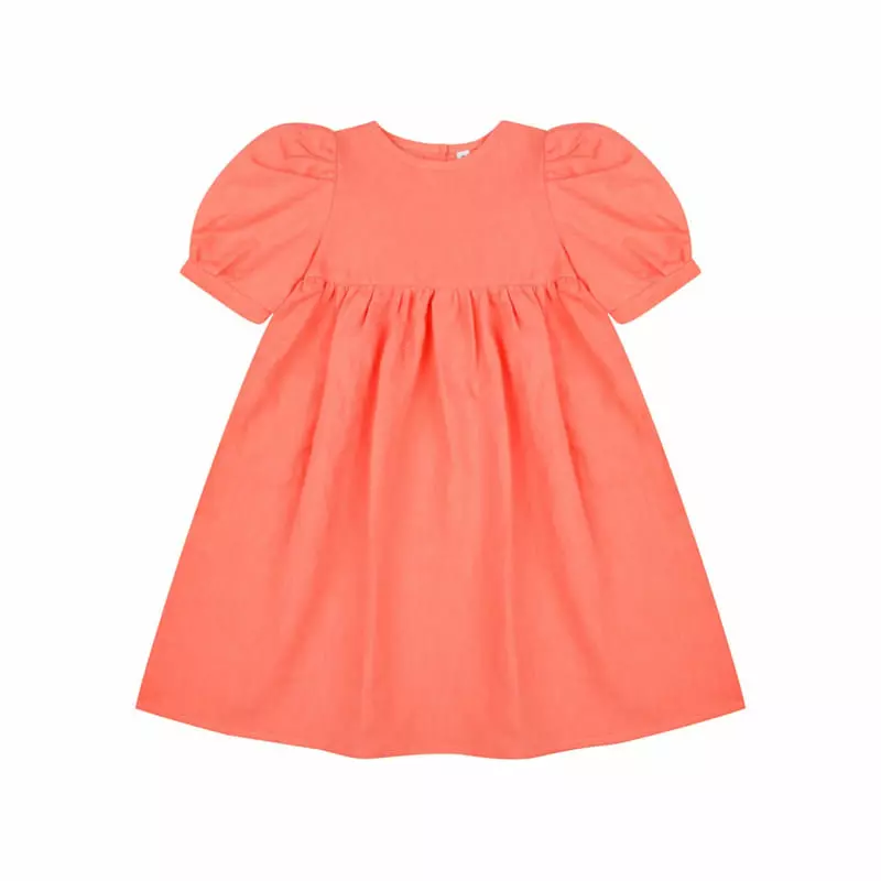 Dalkomhai - Korean Children Fashion - #kidzfashiontrend - Linen One-piece - 2