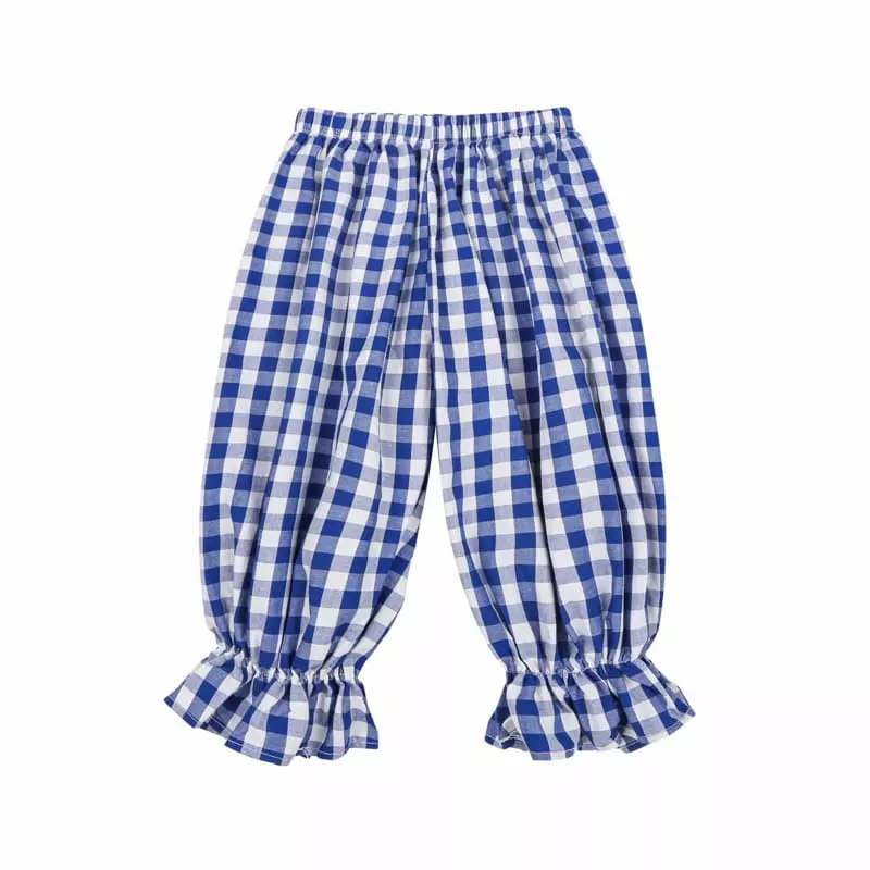 Dalkomhai - Korean Children Fashion - #littlefashionista - Check Pants