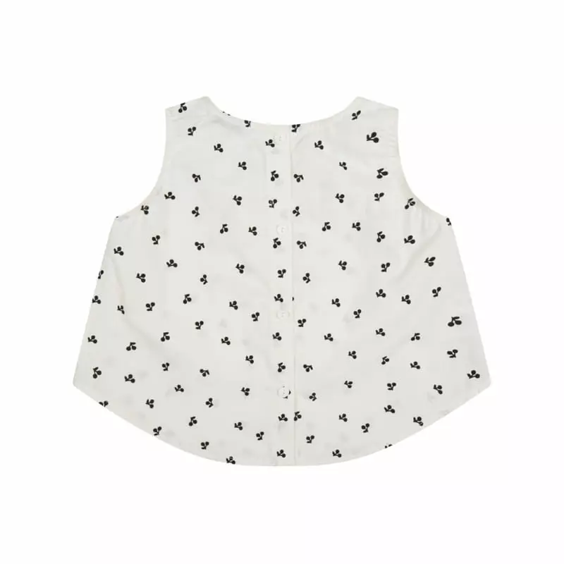 Dalkomhai - Korean Children Fashion - #littlefashionista - Cherry Blouse - 5