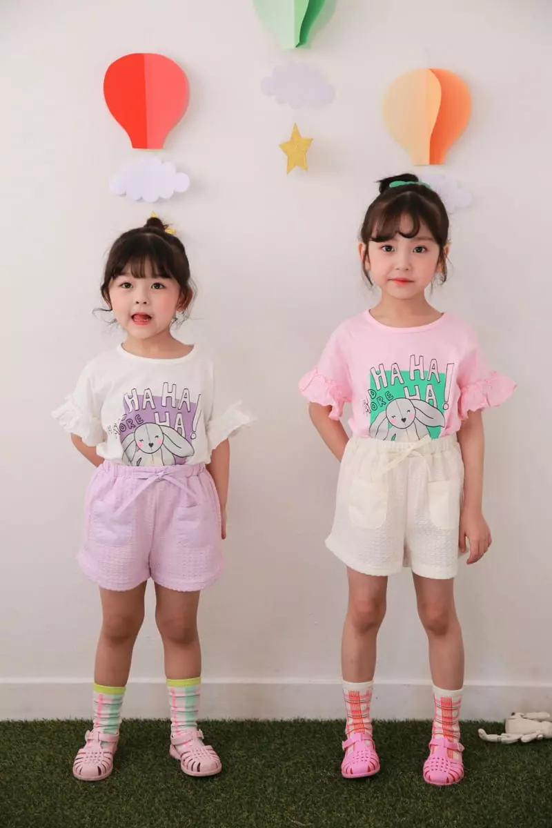 Dalla - Korean Children Fashion - #childofig - Haah Rabbit Tee - 5