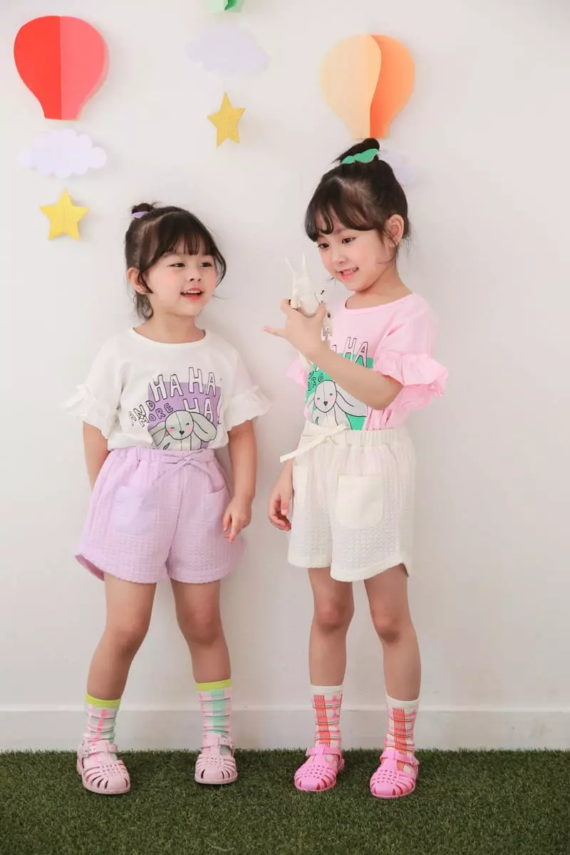 Dalla - Korean Children Fashion - #designkidswear - Haah Rabbit Tee - 7