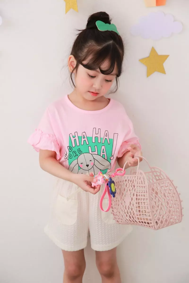Dalla - Korean Children Fashion - #fashionkids - Haah Rabbit Tee - 9