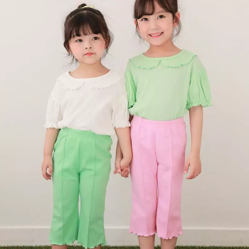 Dalla - Korean Children Fashion - #stylishchildhood - Pintuck Pants - 2