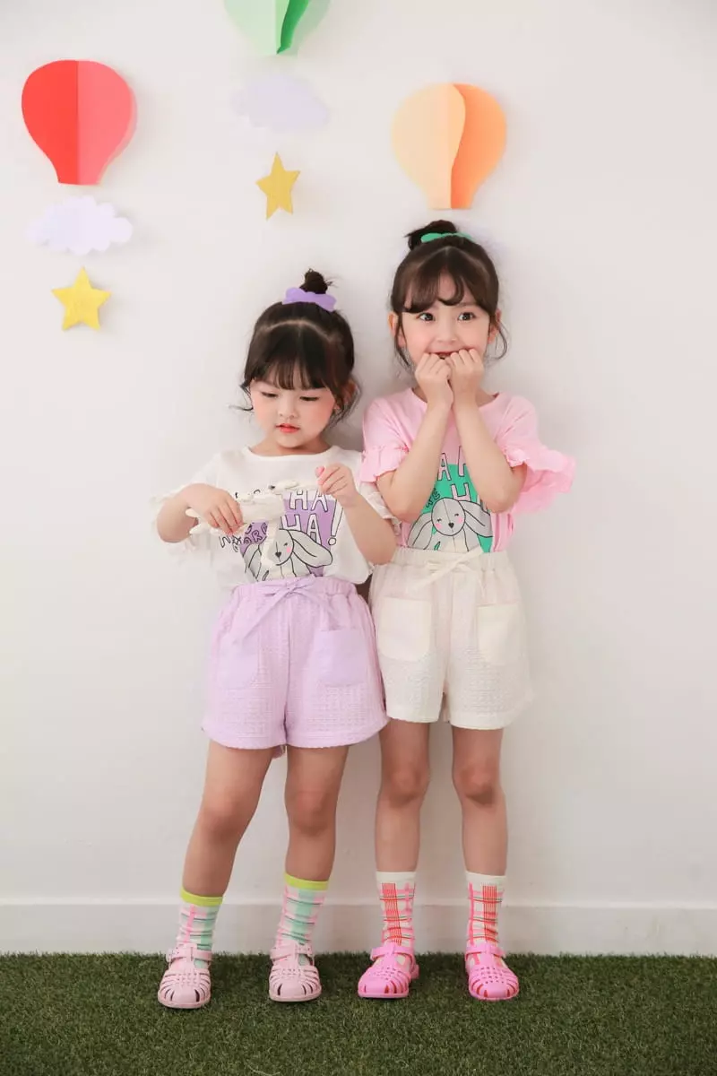 Dalla - Korean Children Fashion - #toddlerclothing - Haah Rabbit Tee - 3
