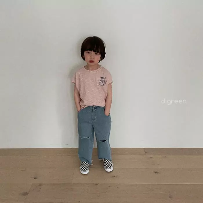 Digreen - Korean Children Fashion - #designkidswear - Vintage Jeans - 3