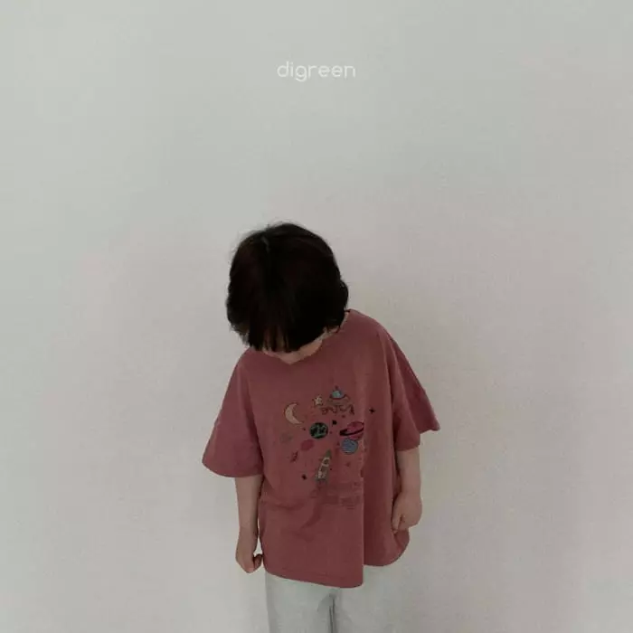 Digreen - Korean Children Fashion - #designkidswear - Space Tee - 8