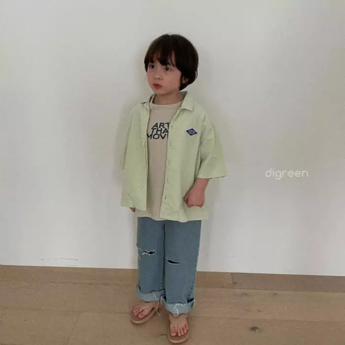 Digreen - Korean Children Fashion - #designkidswear - Vintage Jeans - 4