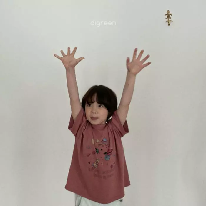 Digreen - Korean Children Fashion - #kidsstore - Space Tee - 12