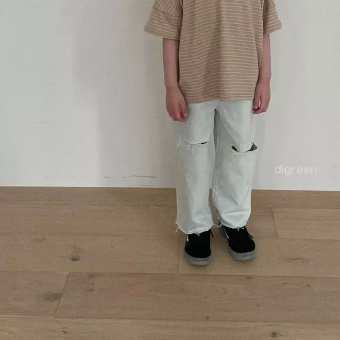 Digreen - Korean Children Fashion - #littlefashionista - Vintage Jeans - 10