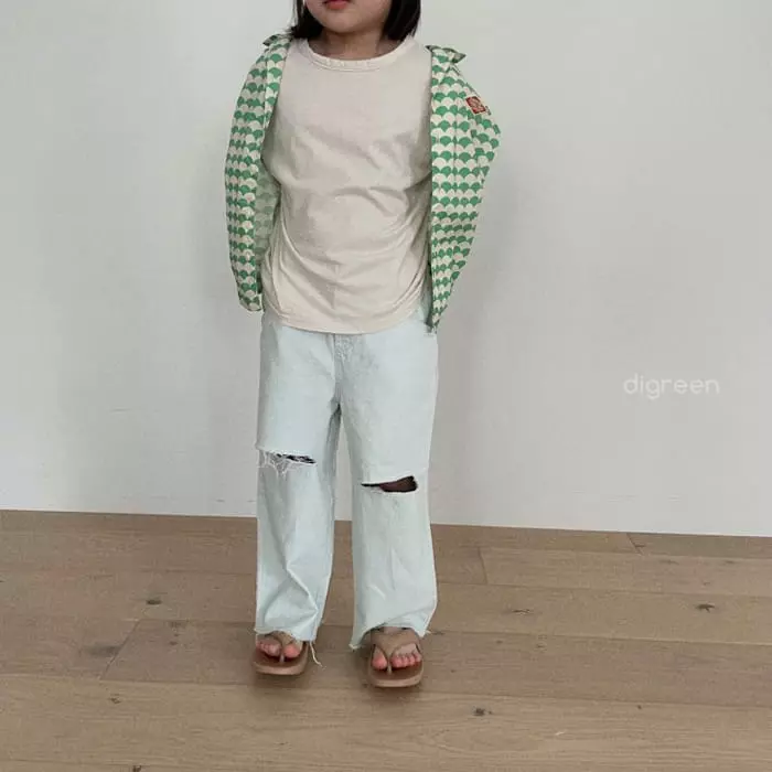 Digreen - Korean Children Fashion - #magicofchildhood - Vintage Jeans - 11