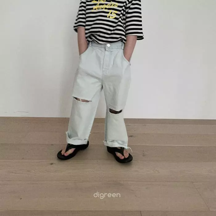 Digreen - Korean Children Fashion - #minifashionista - Vintage Jeans - 12
