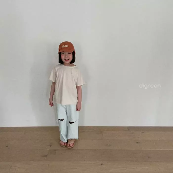 Digreen - Korean Children Fashion - #minifashionista - Natural Tee - 7