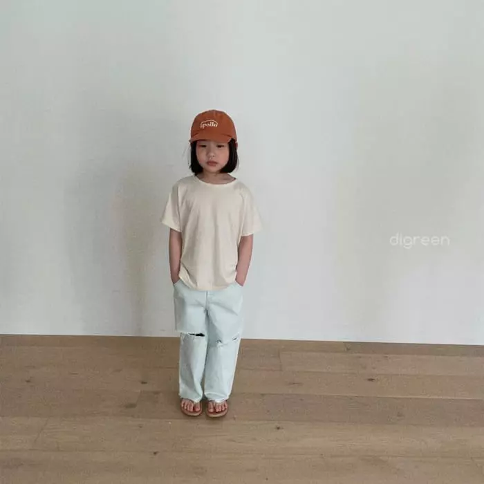 Digreen - Korean Children Fashion - #prettylittlegirls - Natural Tee - 8
