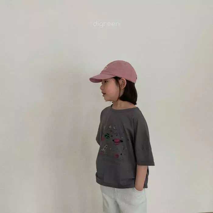 Digreen - Korean Children Fashion - #todddlerfashion - Space Tee - 3