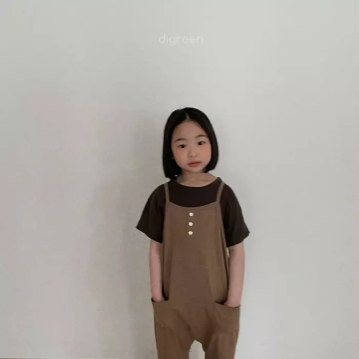 Digreen - Korean Children Fashion - #toddlerclothing - Natural Tee - 10