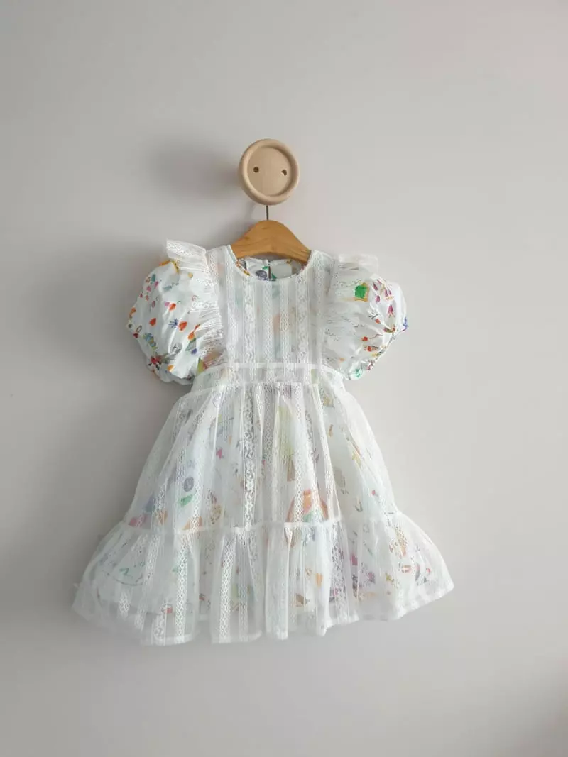 Eclair - Korean Children Fashion - #childofig - Grim One-piece - 2