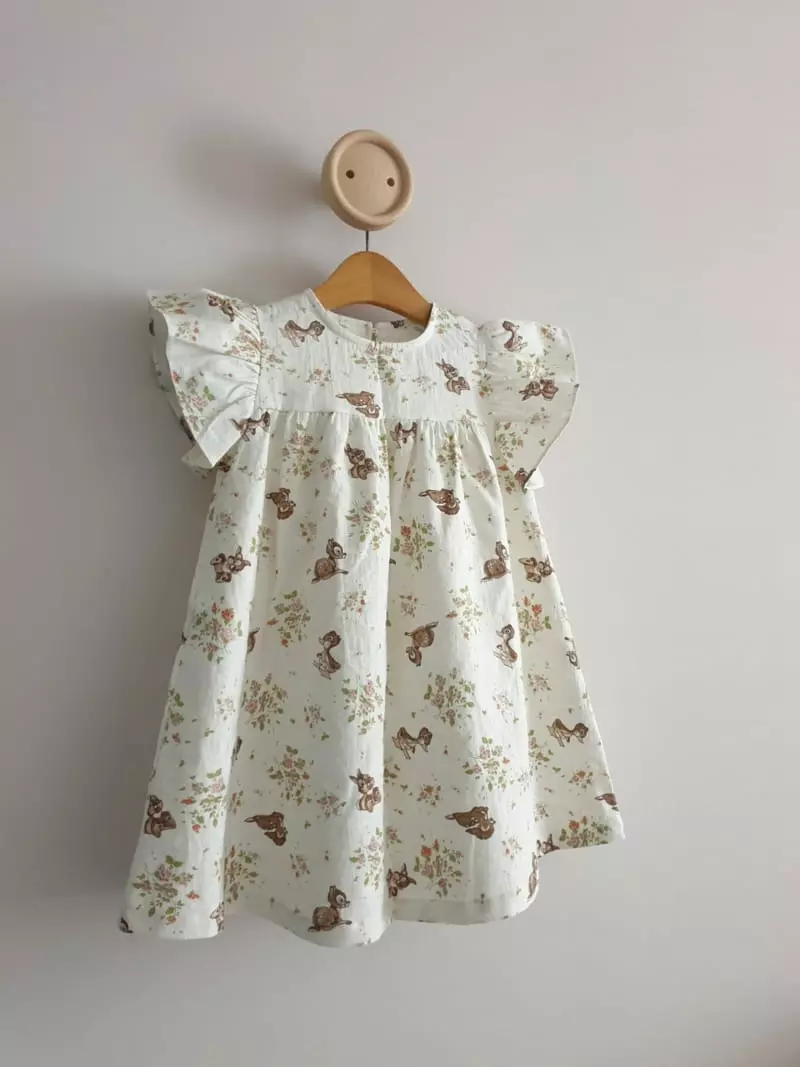 Eclair - Korean Children Fashion - #todddlerfashion - Bambi One-piece - 2