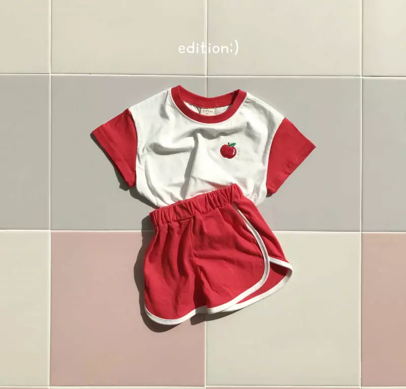 Edition - Korean Children Fashion - #minifashionista - Fruit Summer Top Bottom Set - 9