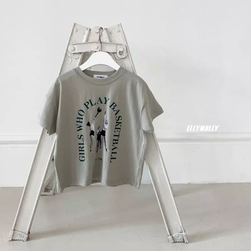 Ellymolly - Korean Children Fashion - #Kfashion4kids - Basketball Tee - 2