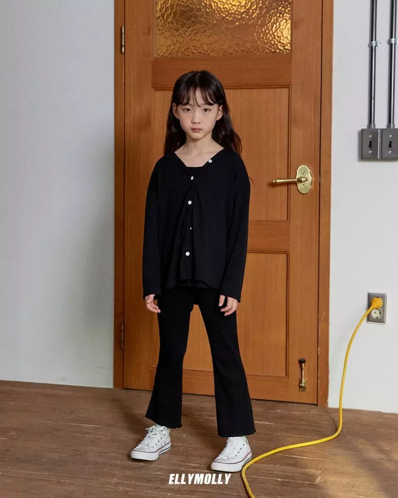 Ellymolly - Korean Children Fashion - #Kfashion4kids - Rib Leggings - 10