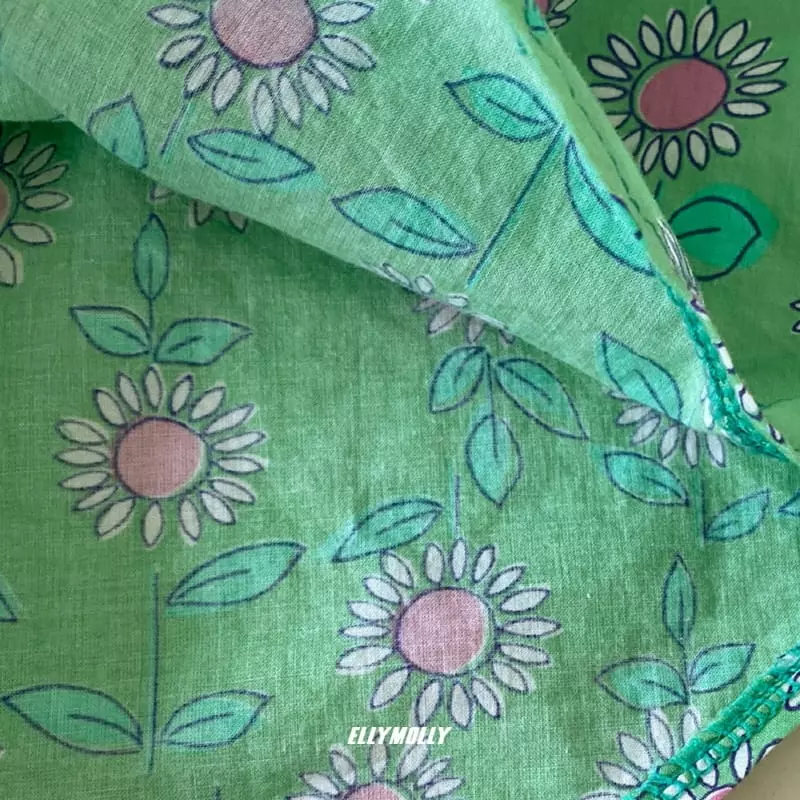 Ellymolly - Korean Children Fashion - #childofig - Flower Shirt - 4